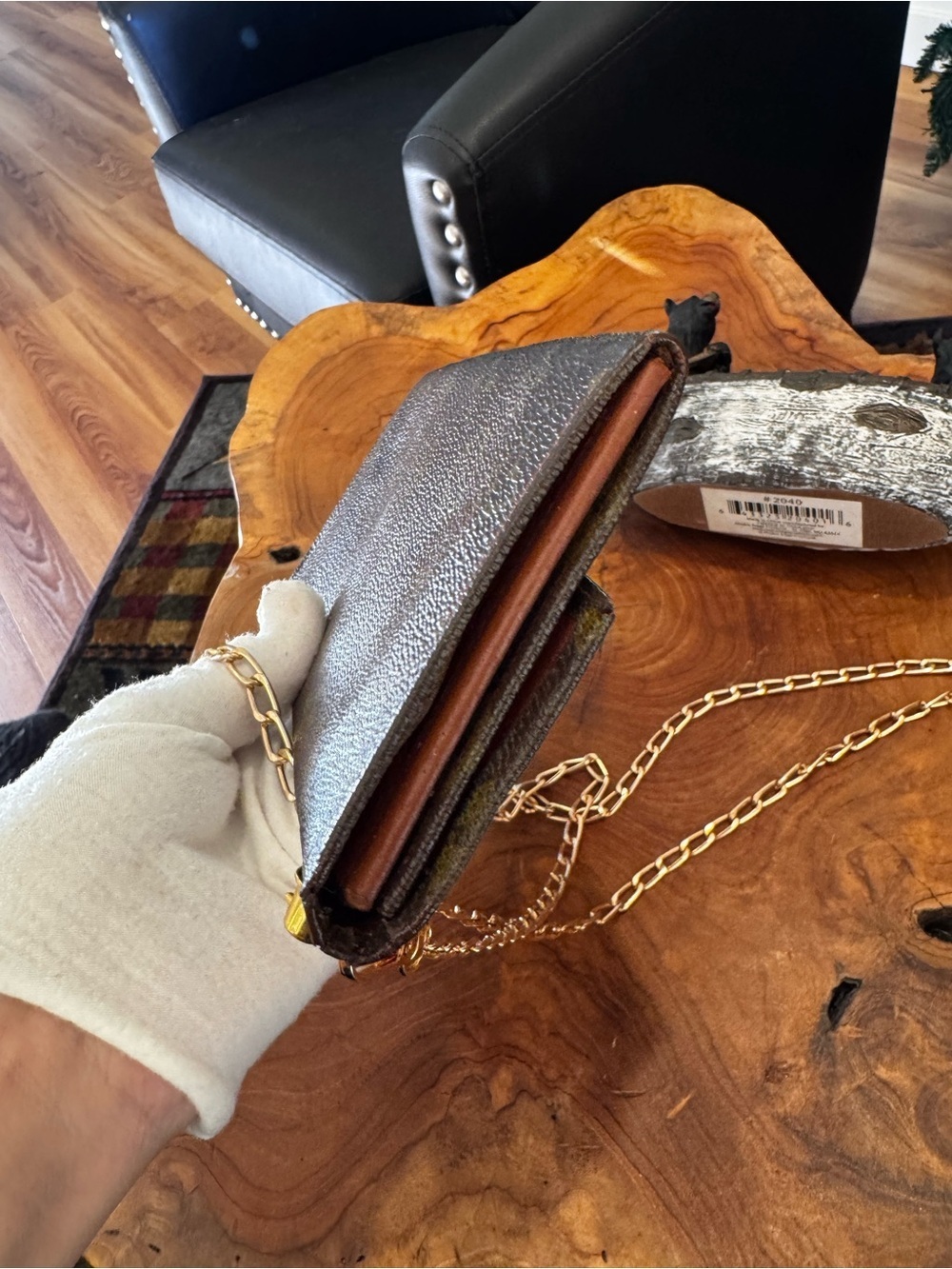 just in🔥 Louis Vuitton vintage monogram long wallet converted before 1980 - Picture 6 of 14